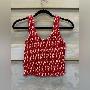 Floral Cropped Tank top